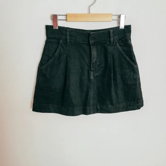 We the Free black denim mini skirt - Picture 3 of 5